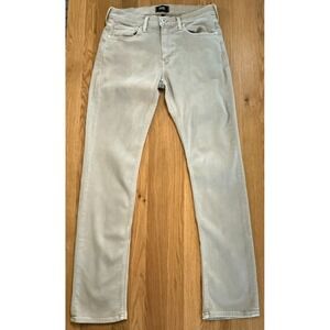 Paige Federal‎ Jeans Men's 31 Beige Khaki Slim Straight Stretch USA